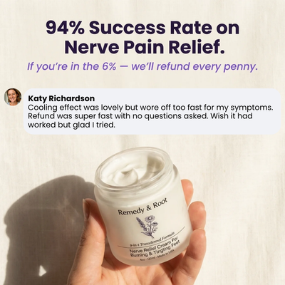 Remedy & Root 9-in-1 Transdermal Nerve Relief Cream